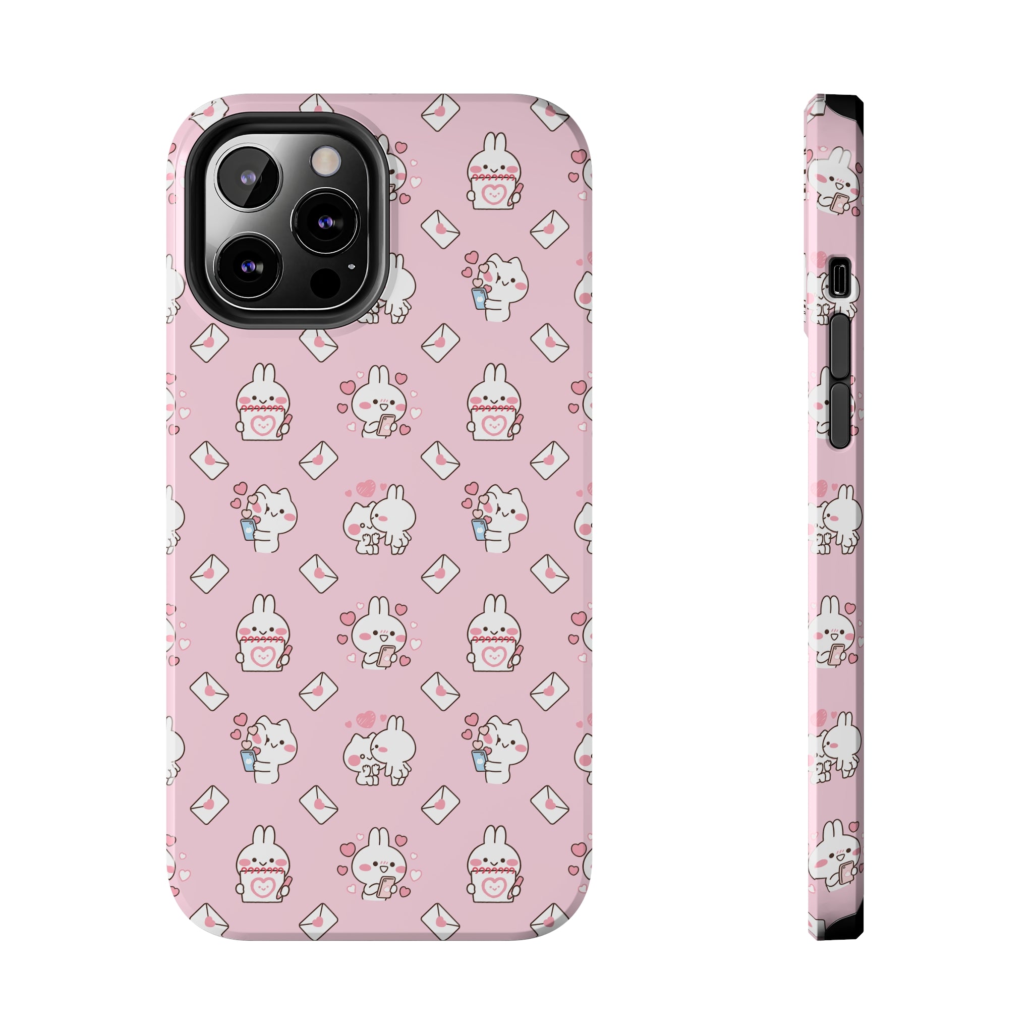 Mimi&Neko Love Letter - iPhone Case